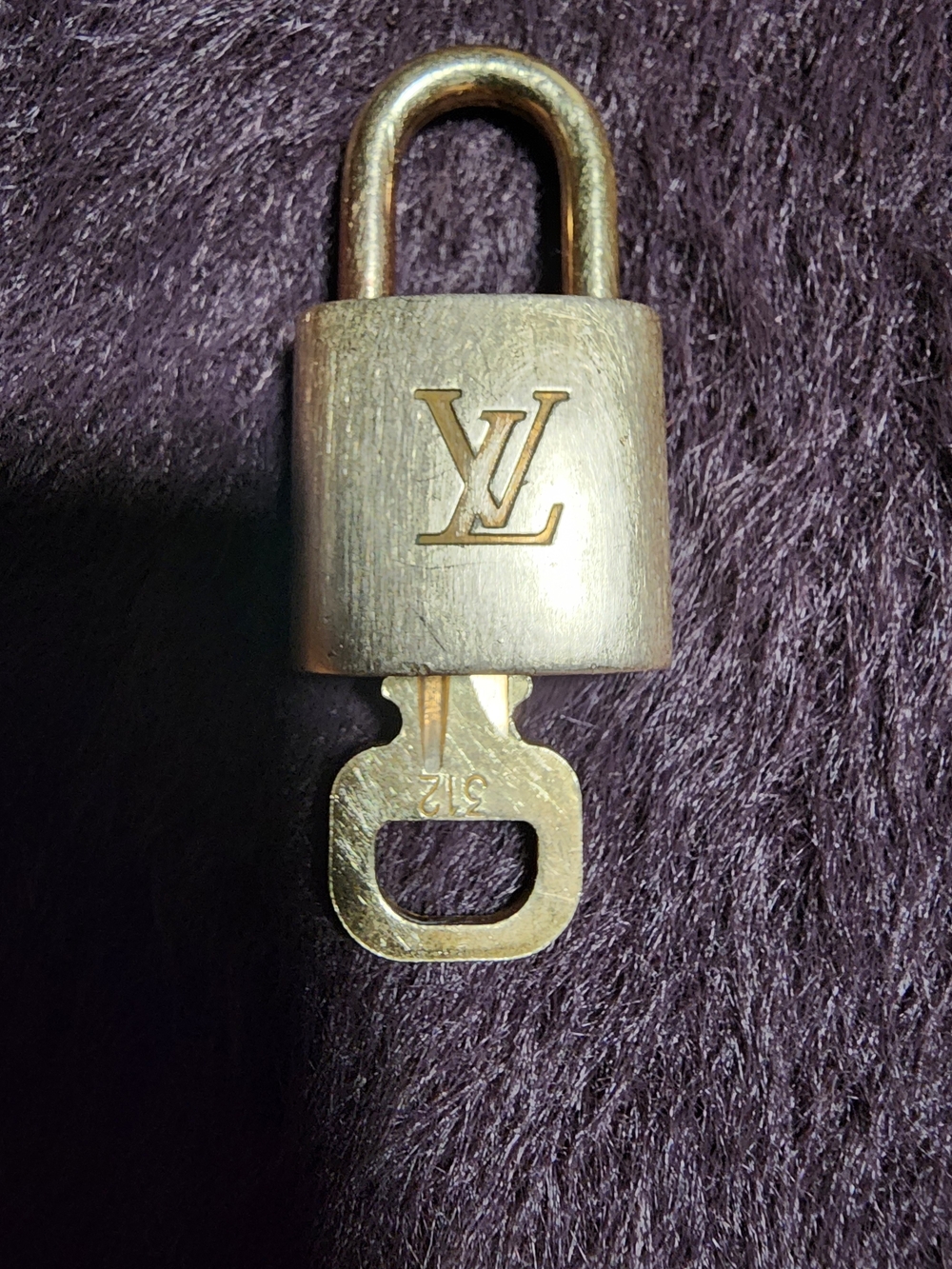 Louis Vuitton Brass Padlock with Key #312 Locks & Unlocks $150